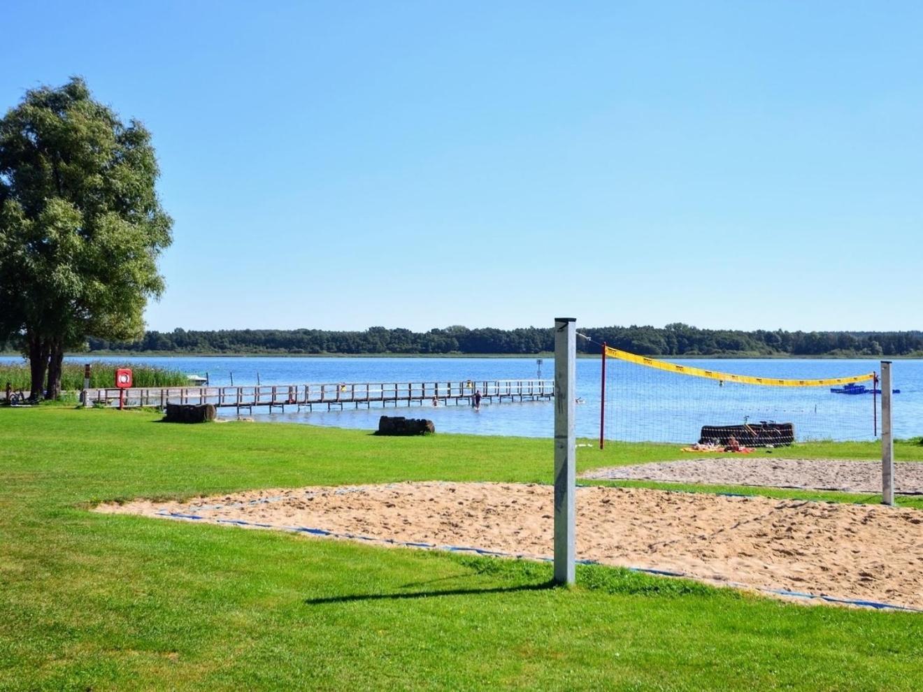 Ferienwohnung Feldblick Auf Dem Bauernhof Am Schweriner See Bad Kleinen Exterior foto